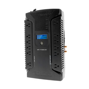 UPS FORZA HT-750LCD DE 750VA 375W 12 TOMAS 120V RJ11, USB, COAXIAL