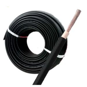 ROLLO DE CABLE SOLAR OWIRE PV1-F 1 CORE NEGRO CCA XLPO 100mts.