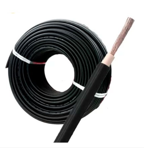 ROLLO DE CABLE SOLAR OWIRE PV1-F 1 CORE NEGRO CCA XLPO 100mts.