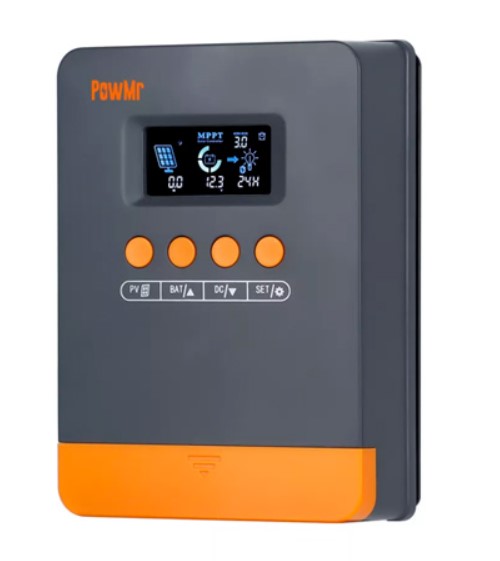 CONTROLADOR DE CARGA SOLAR POWMR POW-M25-PRO MPPT 12V 25A